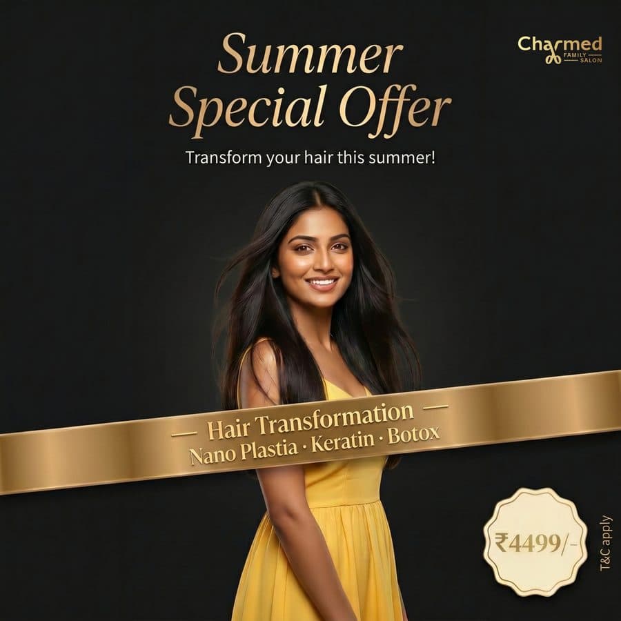 Hair Transformation — Nano Plastia · Keratin · Botox — ₹4,499